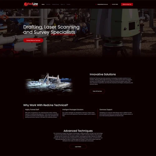 RedLine Technical Website 800x800